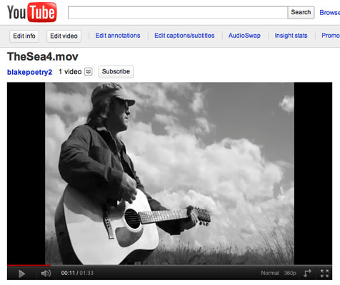 Blake on YouTube